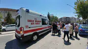 Karaman'da yolun karşısına geçen genç kadına otomobil çarptı