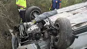 Muğla yolunda araç şarampole uçtu 4 yaralı