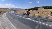 Afyonkarahisar yolunda araçları mora boyayan gizem çözüldü