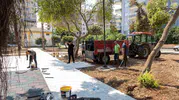 Mezitli’de iki popüler park yenilenerek modern hale getiriliyor