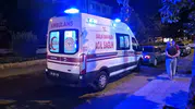Tepebaşı’nda otomobil ile motosiklet çarpıştı