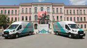 Yabancı öğrenciler için kampüse mobil göç ofisi geldi