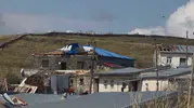 Çıldır'ın Öncül köyünde afet gecesi 10 dakikalık dolu ve fırtına köyü savaş alanına çevirdi
