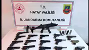 Reyhanlı sınırında silah sevkiyatına jandarma baskını