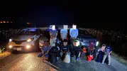 Edirne sınırında gece yarısı göçmen kaçakçılığı operasyonu