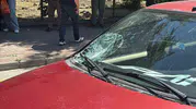Bolu’da otomobilin çarptığı yaşlı adam hastanelik oldu