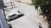 Sungurlu’da motosiklet kazası kameraya yansıdı
