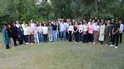 Kurs bitti, 100 kişi Şerefiye'de doyasıya eğlendi