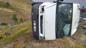 Sivas İmranlı yolunda iki araç çarpıştı