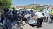 Eskişehir'de üç aracın karıştığı zincirleme kazada acı bilanço