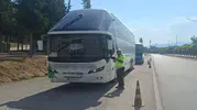 Burdur’da Yolcu Otobüslerine Kapsamlı Trafik Uygulaması