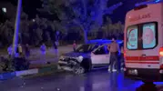 Osmaniye’de gece vakti üç araç birbirine girdi