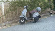 Eskişehir’de motosiklet durağa daldı