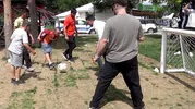 Erzurum'da koruyucu aileler çocuklarla doyasıya eğlendi