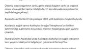 Aspendos'ta bin 800 yıllık sağlık tanrısı heykeli bulundu