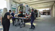 Adıyaman'da İndere yolunda direksiyon hakimiyeti kayboldu