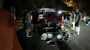 Samsun'da motosiklet kazası Bir kişi hastanelik oldu