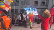 Keban'da festivalde fırtına dehşeti Led ekran 5 kişiyi altına aldı