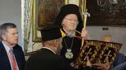 Bartholomeos Gökçeada’da Meryem Ana ayinini yönetti