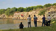 Ceyhan Nehri'nde kaybolan iki çocuk için umutlu bekleyiş sürüyor