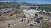 Malatya’da traktörlü kavga kameraya yansıdı