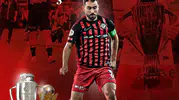 Çorum FK takım kaptanı Ferhat Yazgan ile vedalaştı