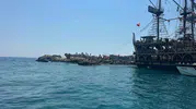 Fethiye açıklarında batan tekneden 100 kişi son anda kurtarıldı