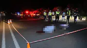 Nevşehir'de yaya geçidindeki feci kaza güvenlik kamerasında
