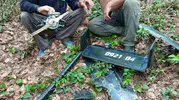 Sinop ormanlarında şüpheli hava aracı parçaları bulundu