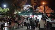 Kandil akşamı cami çıkışı limonata ikramı Denizli'de gelenek oldu