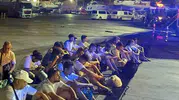 Marmaris'te gece yarısı göçmen operasyonu