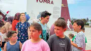 Yomra semaları çocukların rengarenk uçurtmalarıyla şenlendi