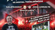 Çorum FK taraftarı Süper Lig maçlarını meydanda dev ekrandan izleyecek