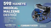 Tekirdağ'da engelli ve hasta vatandaşlara medikal destek eli