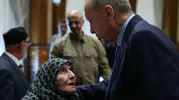 Erdoğan şehit yakınları ve gazilerle bir araya geldi