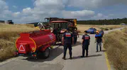 Bilecik’te hasat döneminde jandarma alarmda