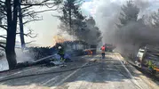 Silifke’de TIR ve kamyon çarpıştı Bir kişi hayatını kaybetti