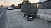 Tekirdağ'da acı son Yeni motosikletiyle park halindeki araca çarptı