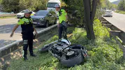 Samsun’da motosiklet kazası 2 kişi hastanelik oldu