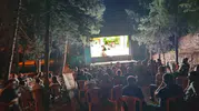 Çivril köylerine beyaz perde geldi