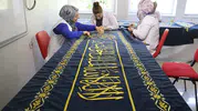 3. Selim’in Türbe Örtüsü Diyarbakır’da İnce İnce İşleniyor
