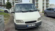 Samsun'da Ters Manevra Kamyonet Ticari Taksiye Arkadan Çarptı, Sürücü Yaralandı
