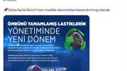 Eski lastiklerin çöpe gitme devri bitiyor