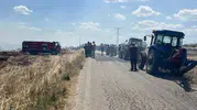 Tekirdağ'da anız yangını 150 dönümü küle çevirdi