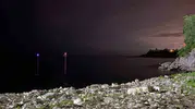 Hopa kıyılarında şüpheli araç hareketliliği trafiği durdurdu