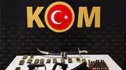 Bayburt polisinden kaçak silah ve mühimmat baskını