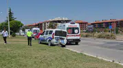 Eskişehir'de kaza yerindeki polis aracına çarptılar