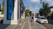 Tunceli'de 35 derece sıcakta Munzur Dağları zirvesinde kar keyfi