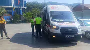 Manavgat'ta motosiklet kontrolden çıktı 2 yaralı