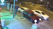 Denizli’de alkollü sürücünün kaçışı dört araca mal oldu